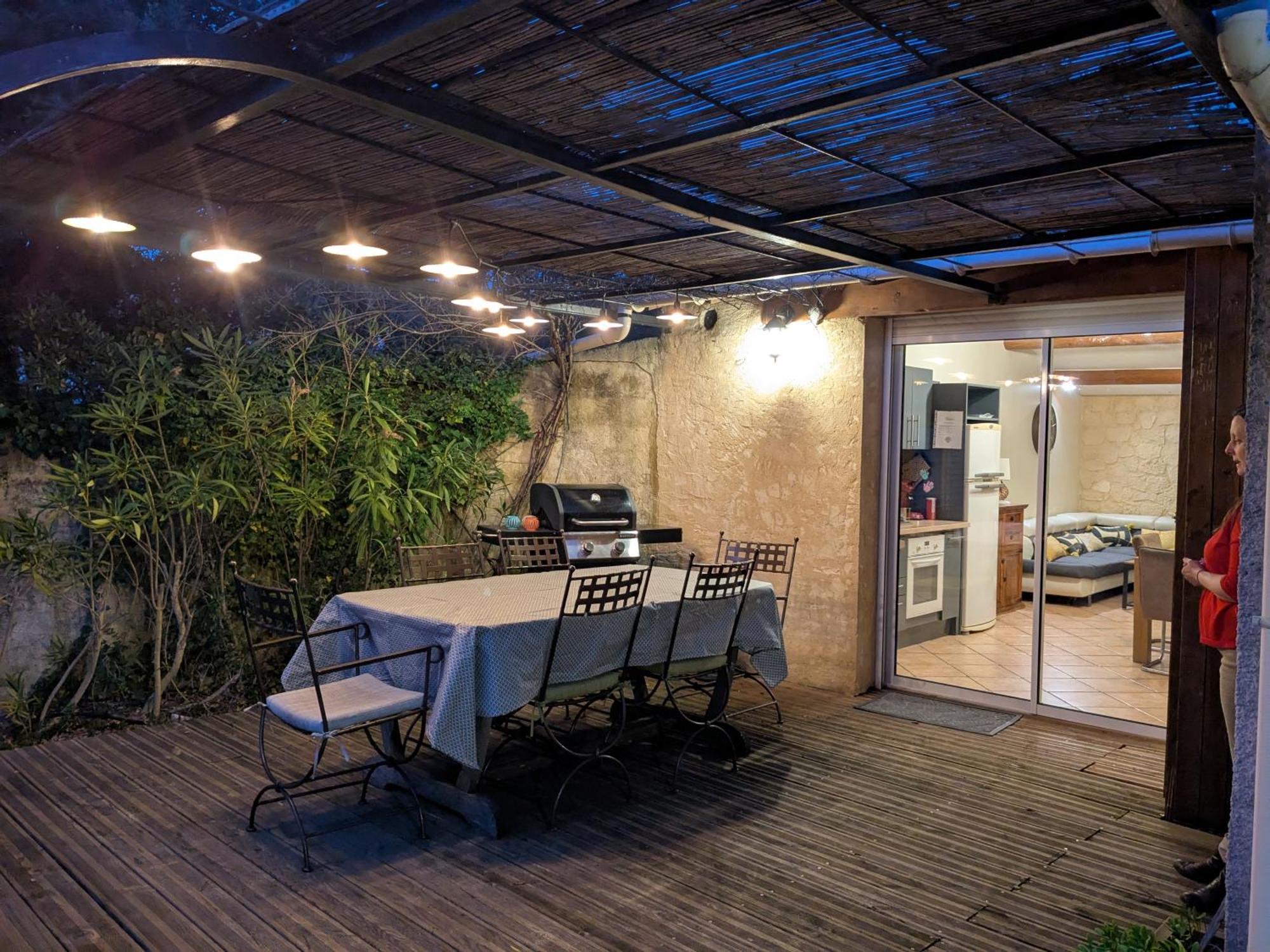 Gite Des Oliviers La Roque-sur-Cèze Habitación foto